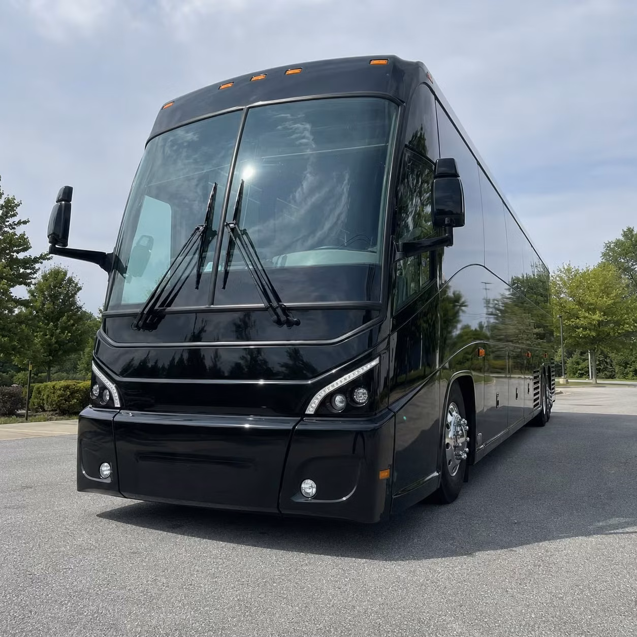 dod compliant charter bus rentals for military ceremonies and training events in long beach