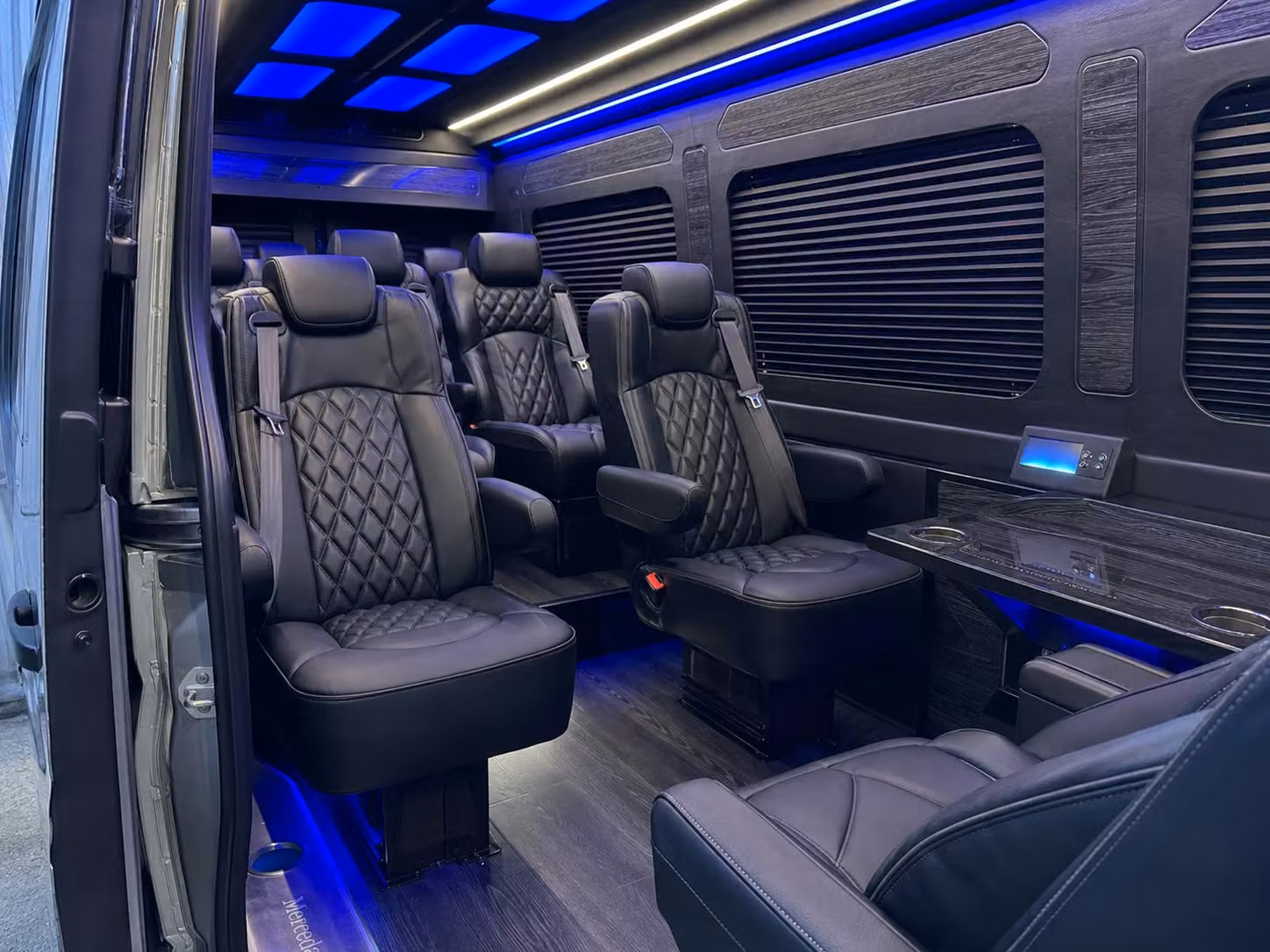 sprinter van transportation for groups and events across long beach